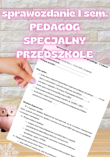 Sprawozdanie I semestr PEDAGOG SPECJALNY PRZEDSZKOLE.jpg