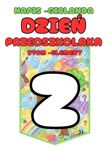 _DZIEŃ PRZEDSZKOLAKA napis girlanda wzór 3.jpg